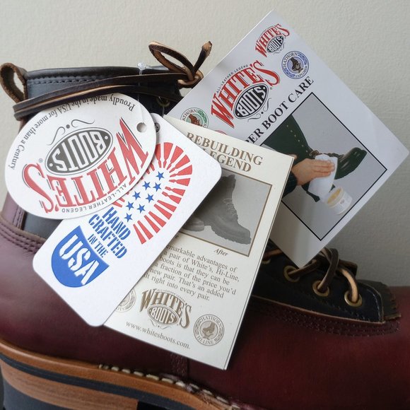 White's Boots Men's Custom Made Boots in Cool Looking Handcrafted in the USA - Picture 7 of 14